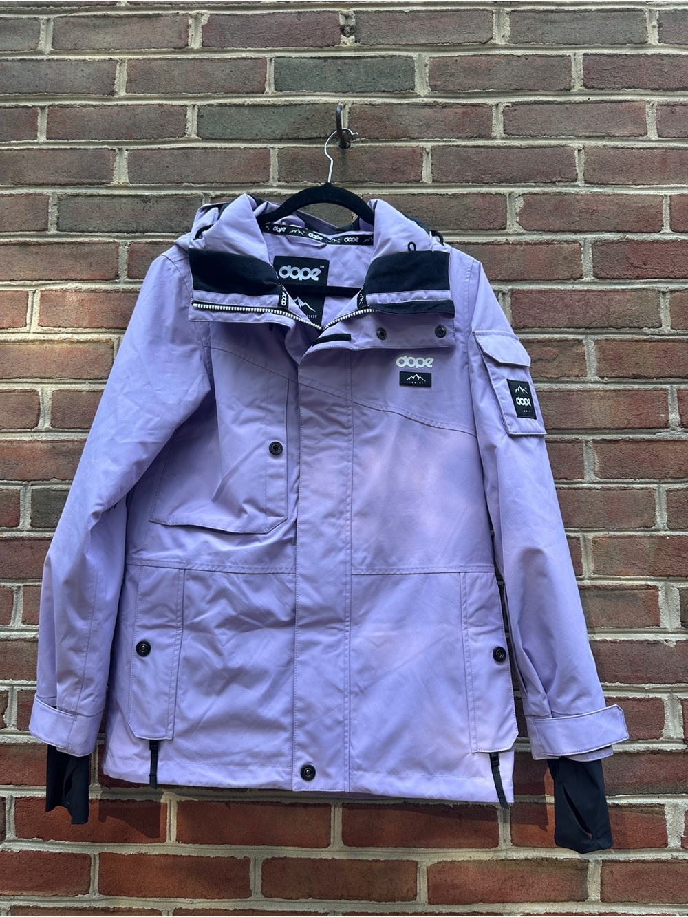 Dope Snow Women’s Lavender Ski Snowboard Jacket Size S Purple